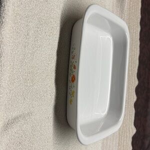 Vintage Corning Ware Wildflower Open Roaster A-76